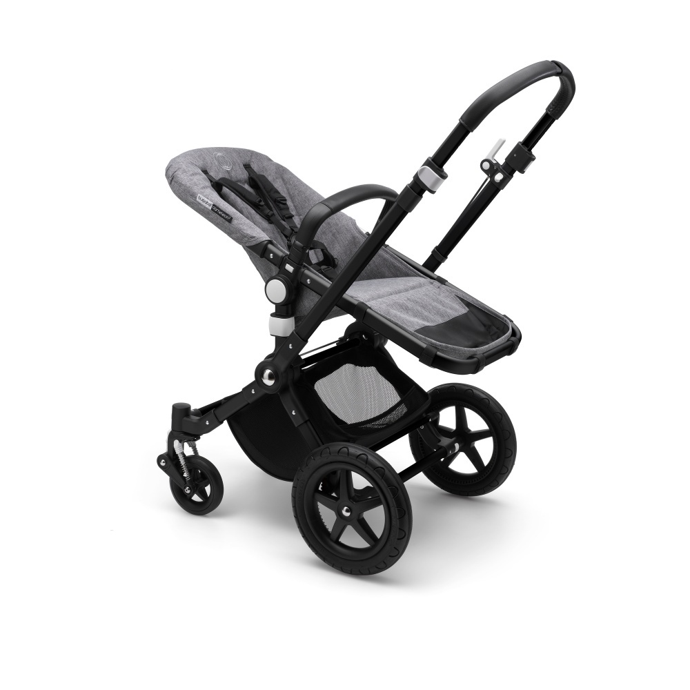 фото Bugaboo Коляска 2 в 1 Cameleon3 Plus BLACK/GREY MELANGE/BIRDS