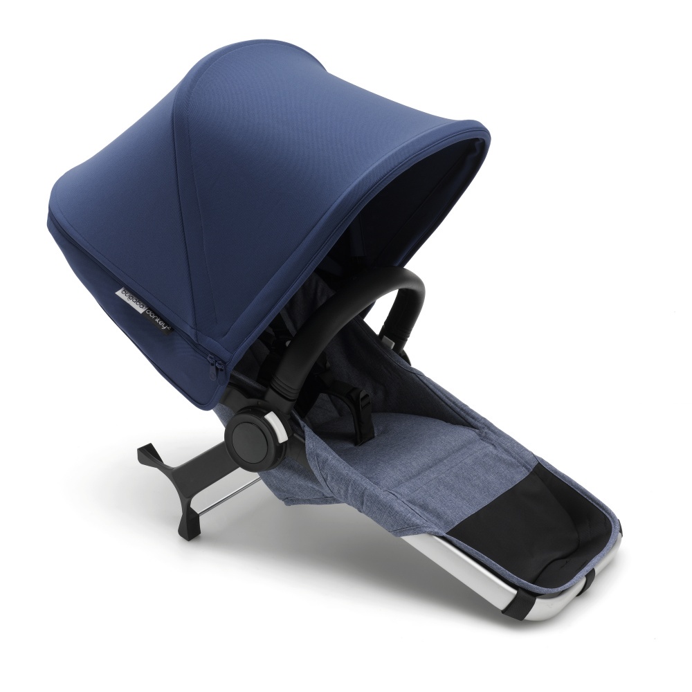 фото Bugaboo Donkey 2 Mono comlete ALU/BLUE MELANGE-SKY BLUE