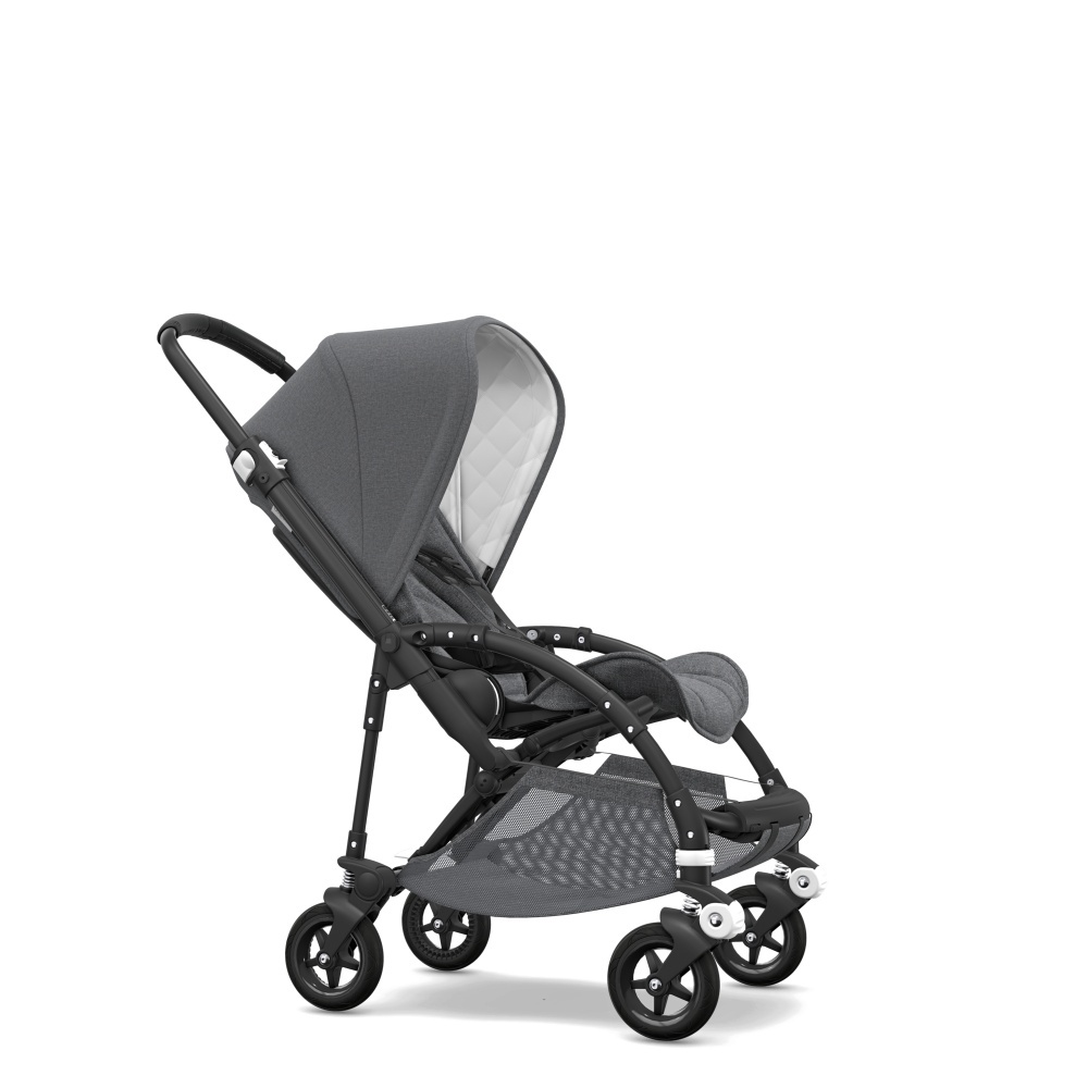 фото Bugaboo Коляска 2 в 1 Bee5 complete BLACK/GREY MELANGE Classic Collection