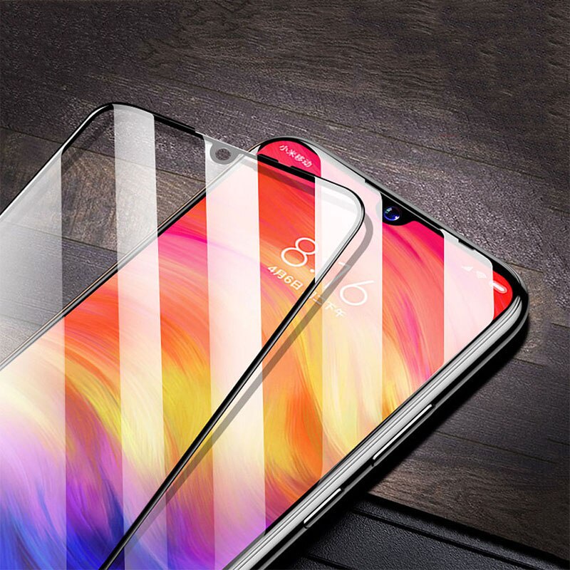 фото Защитное стекло Xiaomi Redmi Note 7 Full Glue Tiger Glass черный Tiger full glue