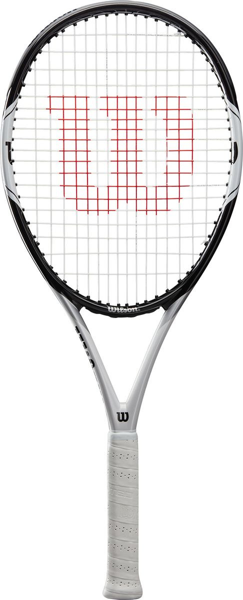 Ракетка для большого тенниса Wilson Federer Pro 105 Rkt W/O Cvr 3, WRT56610U3, черный, белый Ракетка для большого тенниса Wilson Federer Pro 105 Rkt W/O Cvr 3, WRT56610U3, черный, белый