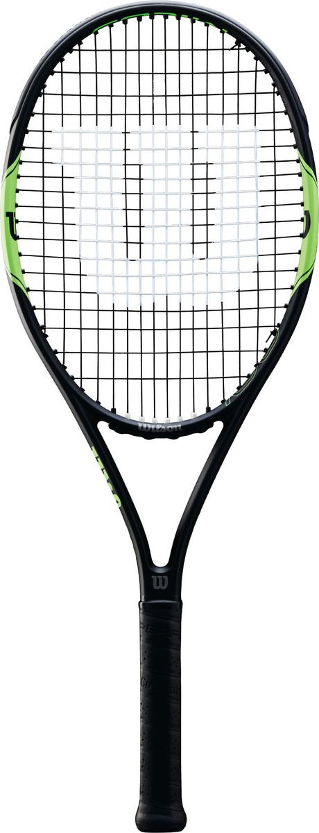 Ракетка для тенниса Wilson Milos Tour 100 Tns Rkt W/O Cvr 3, WRT57370U3, черный, зеленый Ракетка для тенниса Wilson Milos Tour 100 Tns Rkt W/O Cvr 3, WRT57370U3, черный, зеленый