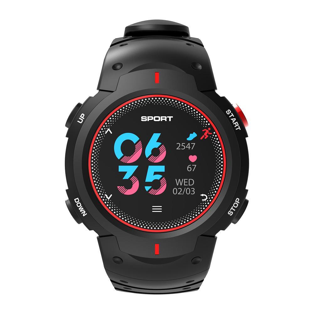 фото F13 Bluetooth IP68 водонепроницаемый Heart Rate Мультиспорт Смарт часы (красный) None