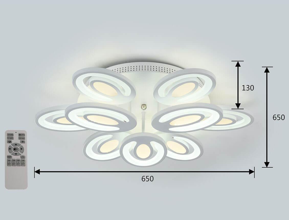 фото Потолочный светильник F-Promo 2293-9U, LED, 130 Вт