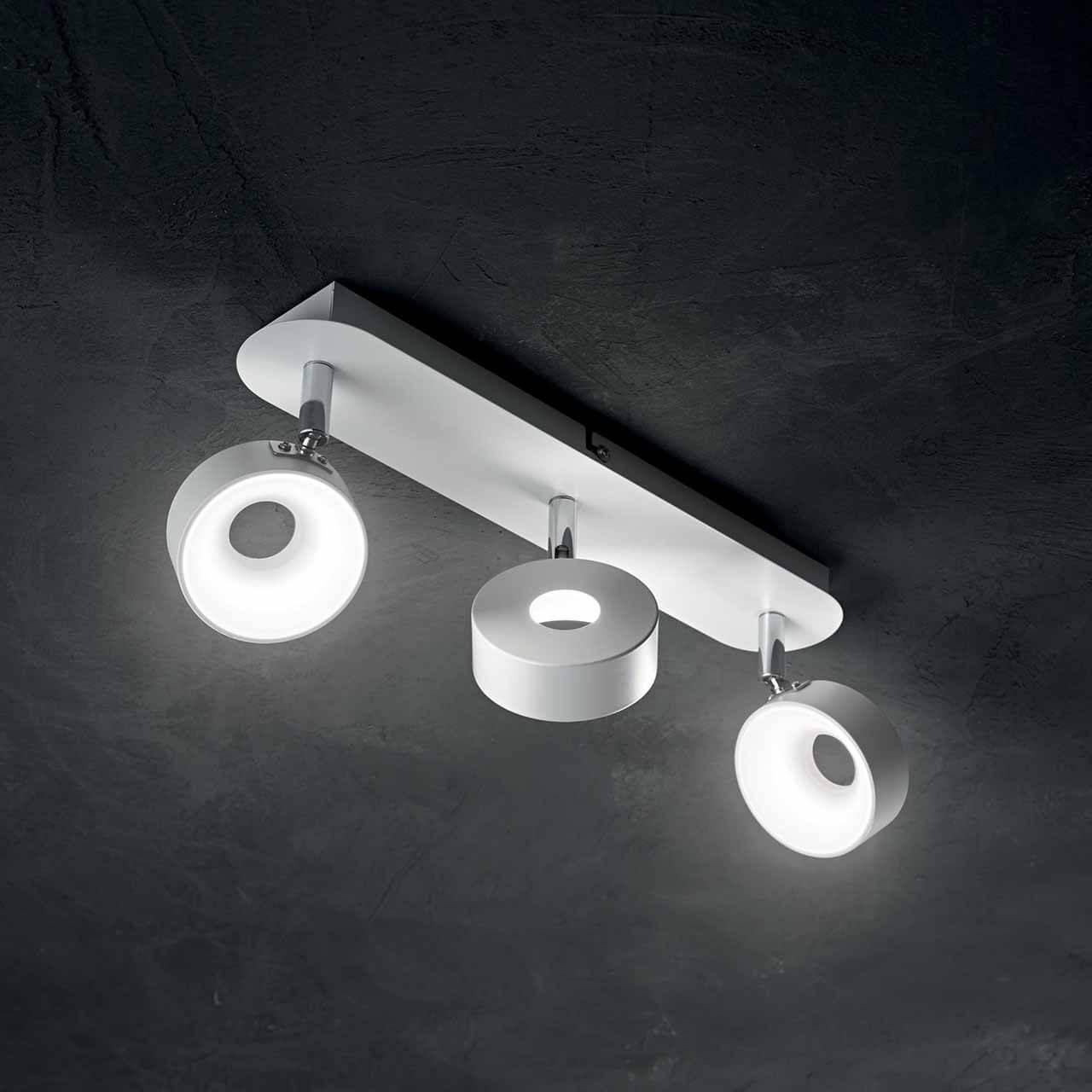 фото Спот Ideal Lux Oby PL3, LED, 6 Вт