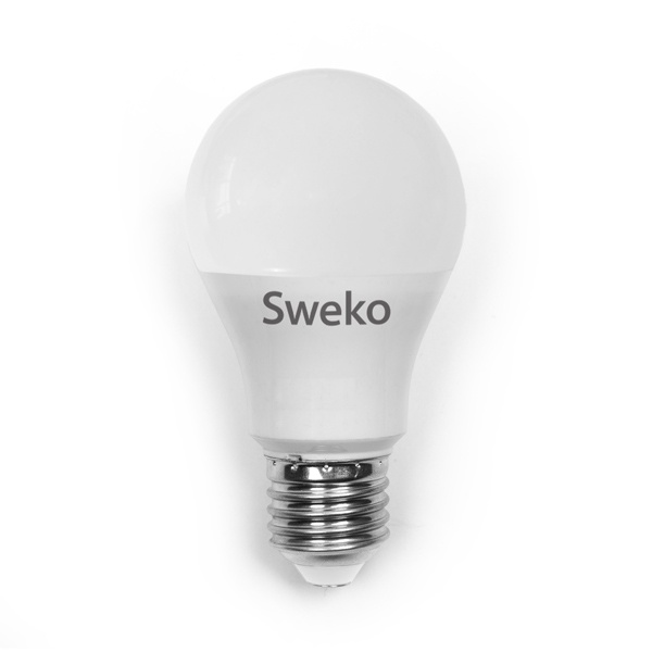 фото Лампочка Sweko 42LED-A60-10W-230-3000K-E27-P, Теплый свет 10 Вт, Светодиодная