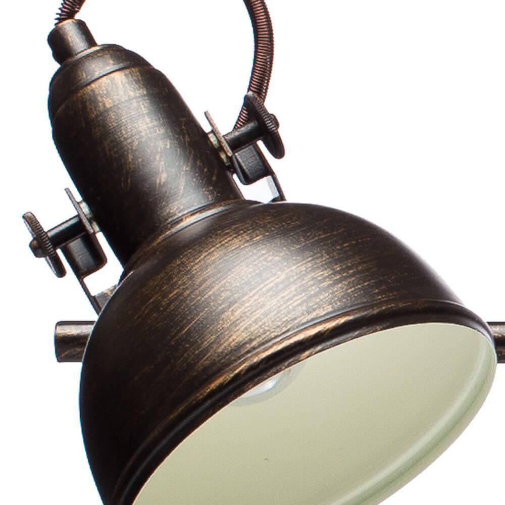 фото Спот Arte Lamp A5215PL-4BR, E14, 40 Вт