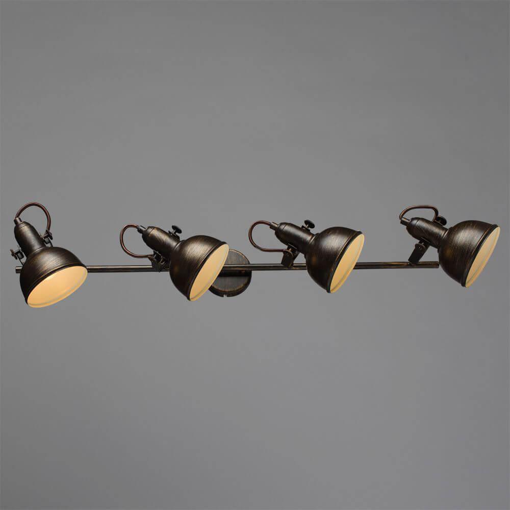 фото Спот Arte Lamp A5215PL-4BR, E14, 40 Вт