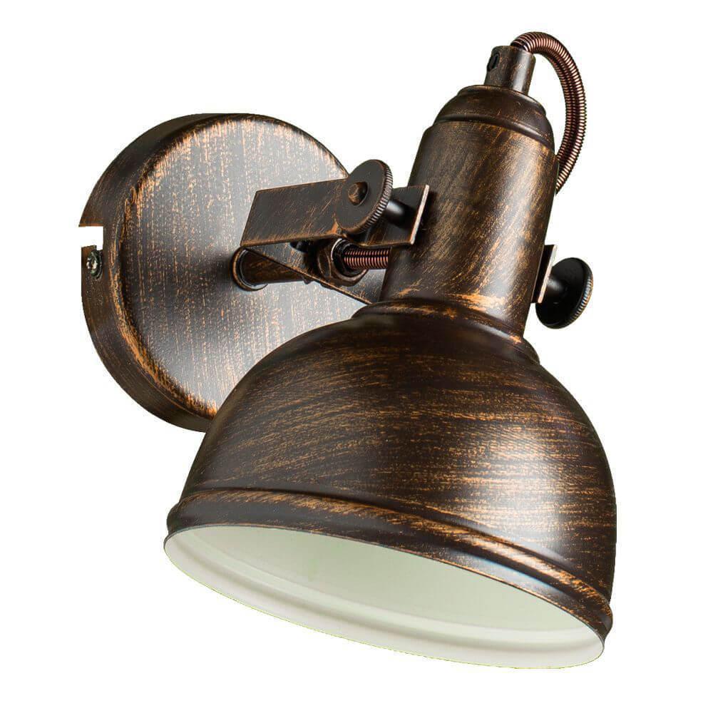 фото Спот Arte Lamp A5213AP-1BR, E14, 40 Вт