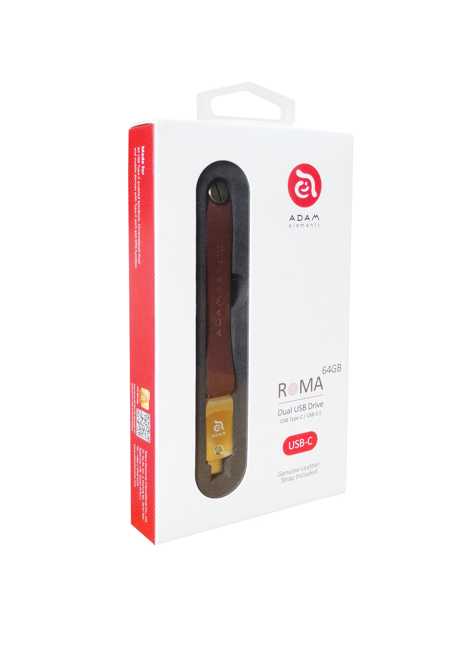 фото ADAM elemens Type C - OTG Flash Drive ROMA 64 Adam elements