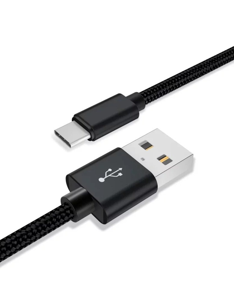 фото Кабель Xiaomi Mi Braided USB / Type-C Cable 100 cm Black