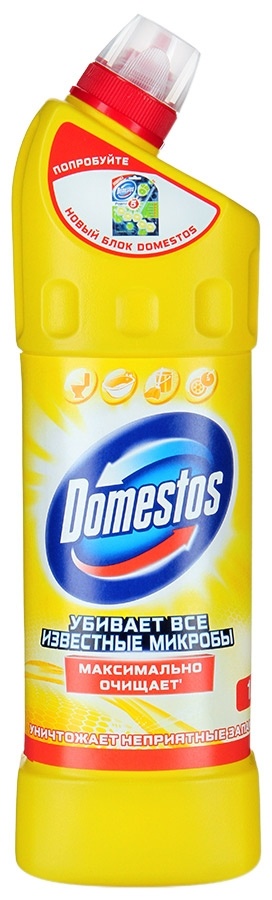 фото Средство чистящее Domestos Лимонная свежесть, 1 л