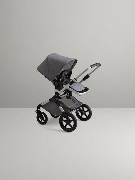 фото Bugaboo FOX Коляска 2 в 1 Classic complete BLACK/ GREY MELANGE