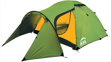 фото Палатка KSL CHEROKEE 3, green, 420x190x115 cm