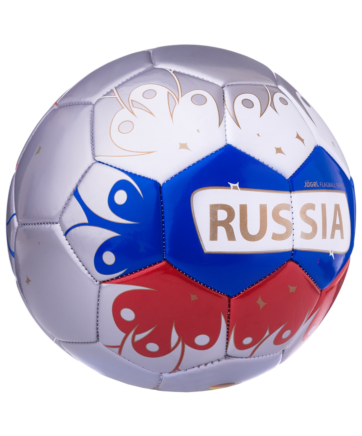 Мяч футбольный Jogel Russia, Размер 5