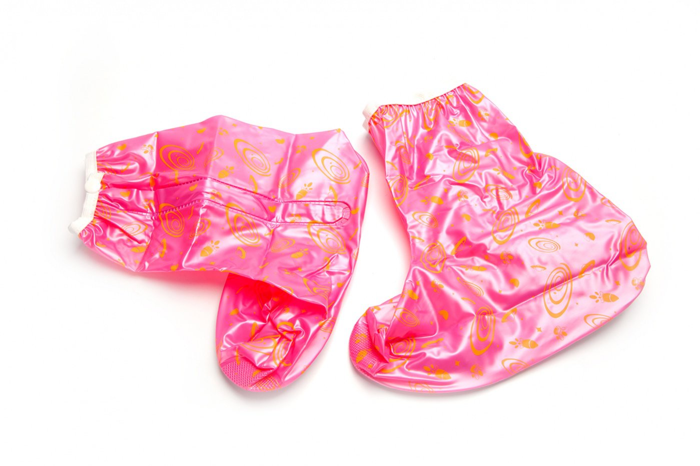 фото Чехлы грязезащитные для женской обуви - сапожки, размер M, цвет розовый Bradex