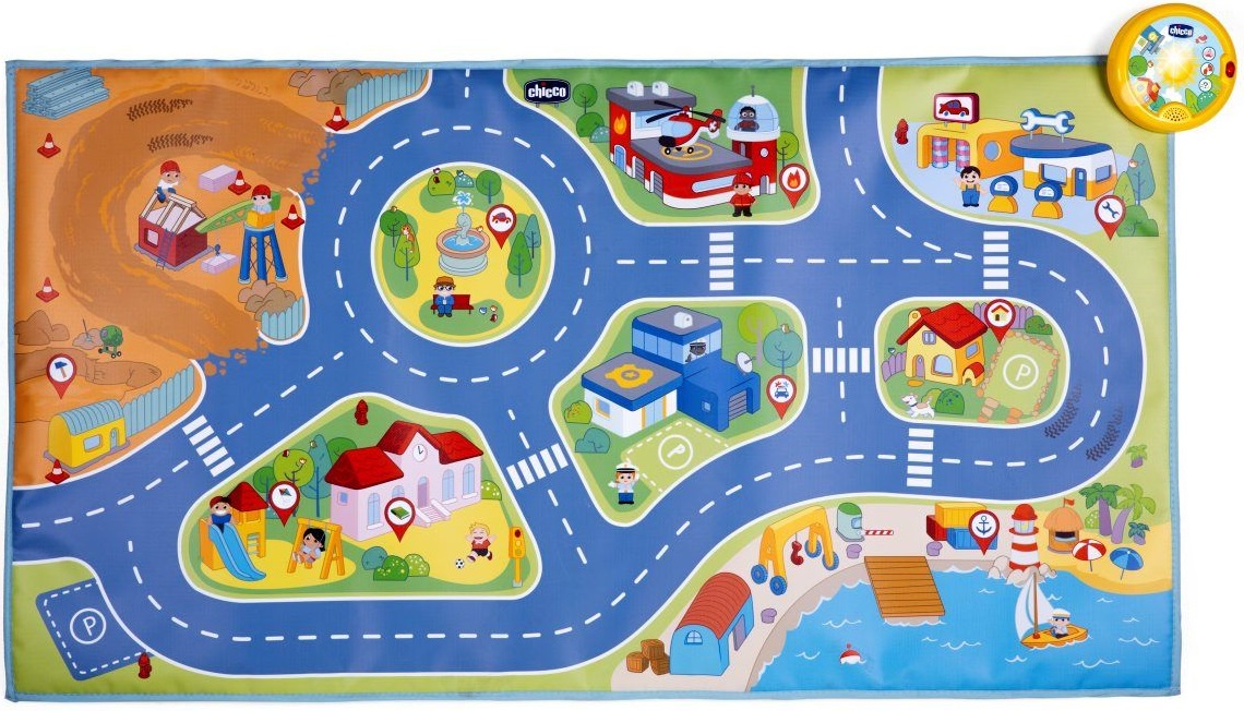 фото Игровой коврик Chicco Electronic City Playmat 24+