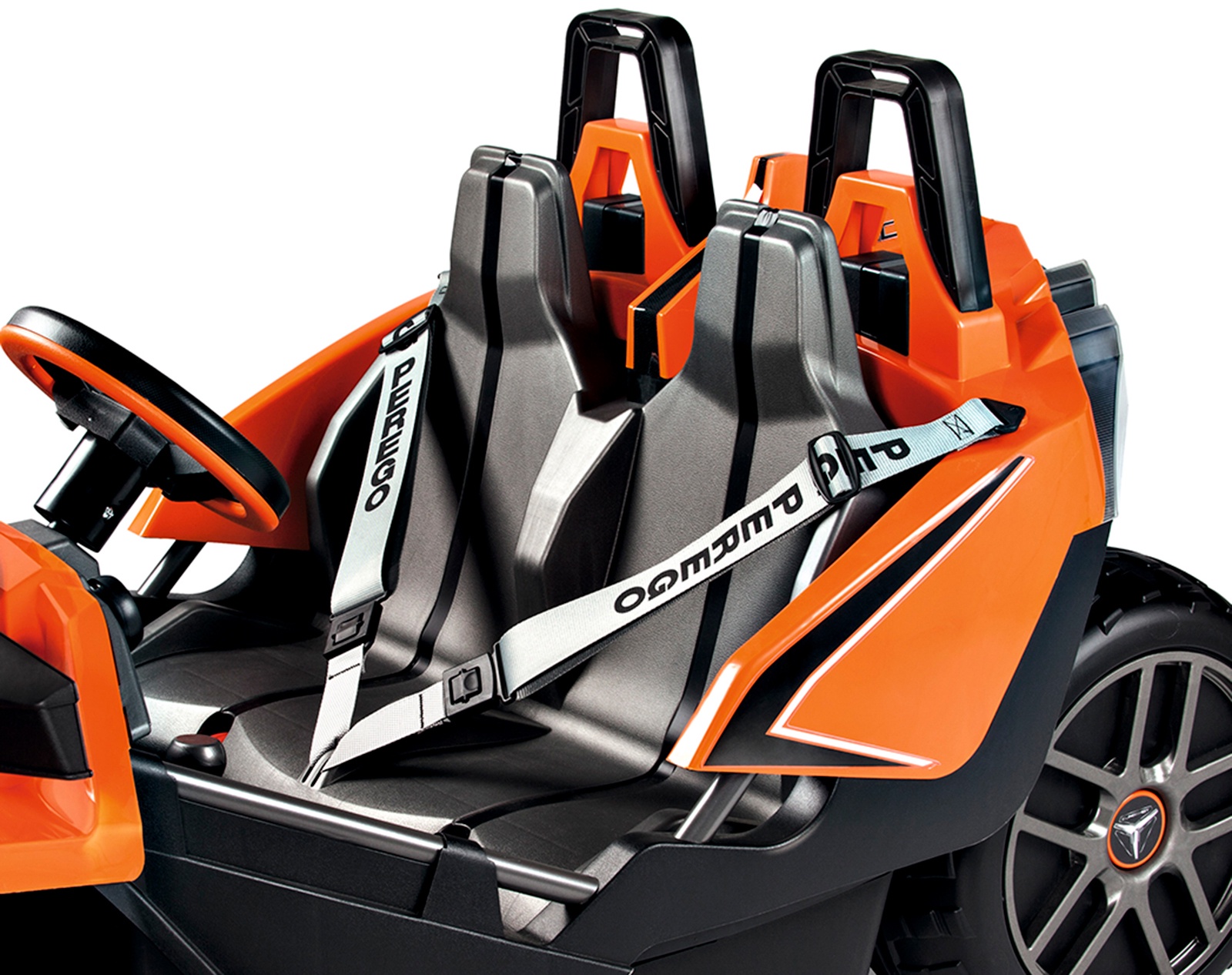 фото Детский электромобиль Peg-Perego Polaris Slingshot для двух детей