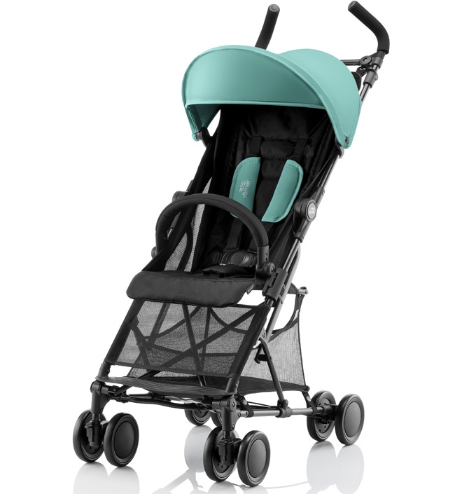 фото Детская прогулочная коляска Britax Roemer Holiday2 Aqua Green