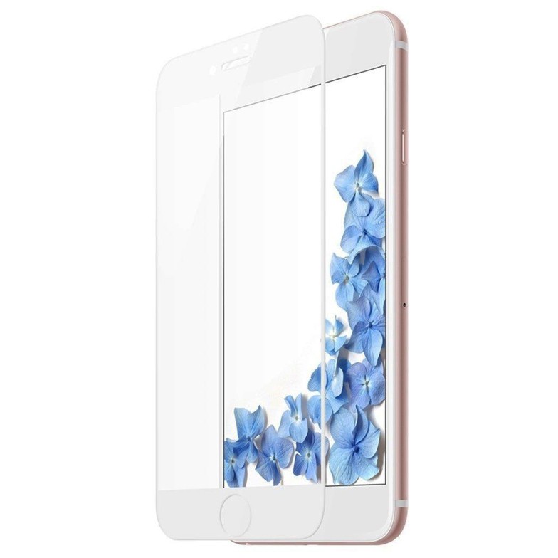 фото Защитное стекло для iPhone 7 Plus/8 Plus Baseus Silk-screen - Белое (SGAPIPH8P-ASL02)