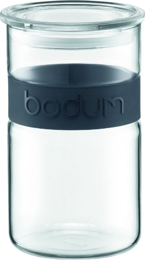 фото Банка для хранения Bodum "Presso", цвет: черный, 1 л