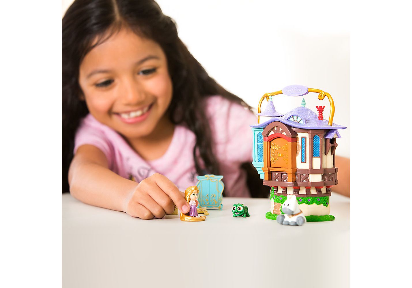 фото Набор башня и кукла Принцессы Дисней Рапунцель в детстве Disney