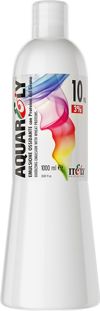 фото Itely Hairfashion Aquarely IMP Активатор AQUARELY OXIDIZING EMULSION 3% 1000 мл