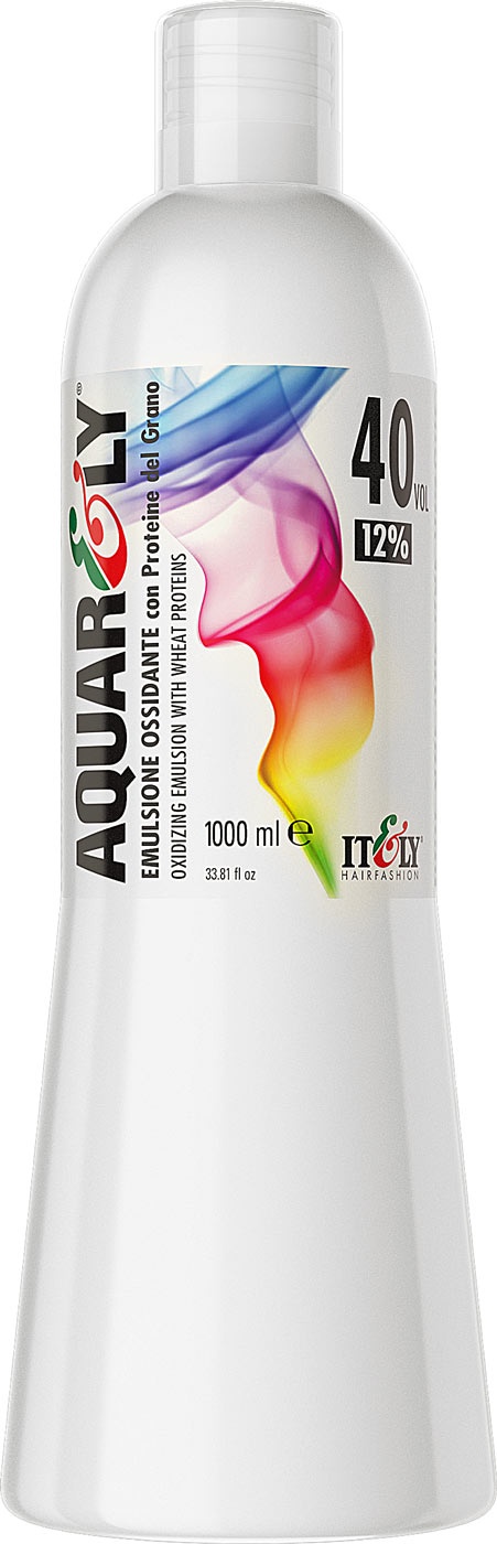 фото Itely Hairfashion Aquarely IMP Активатор AQUARELY OXIDIZING EMULSION 12% 1000 мл