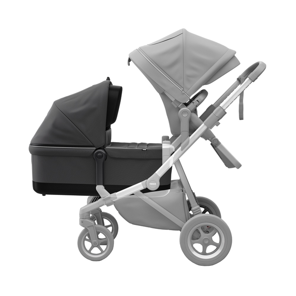 фото Thule Люлька для коляски Sleek Charcoal Grey