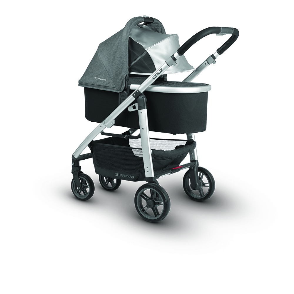 фото Uppababy Люлька для коляски Cruz и Vista 2018 GREGORY (blue melange) голубой меланж