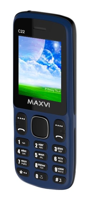 Мобильный телефон MAXVI C22 Marengo-Black