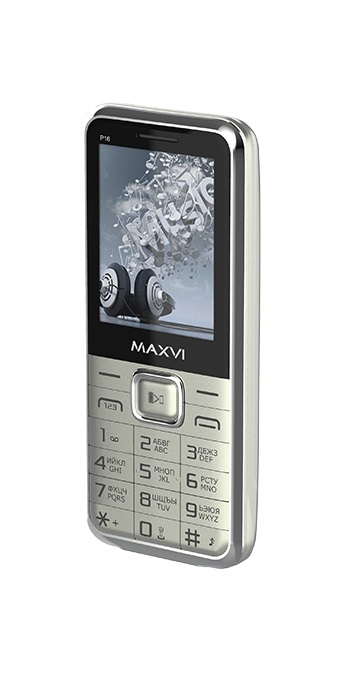 Мобильный телефон MAXVI P16 Silver