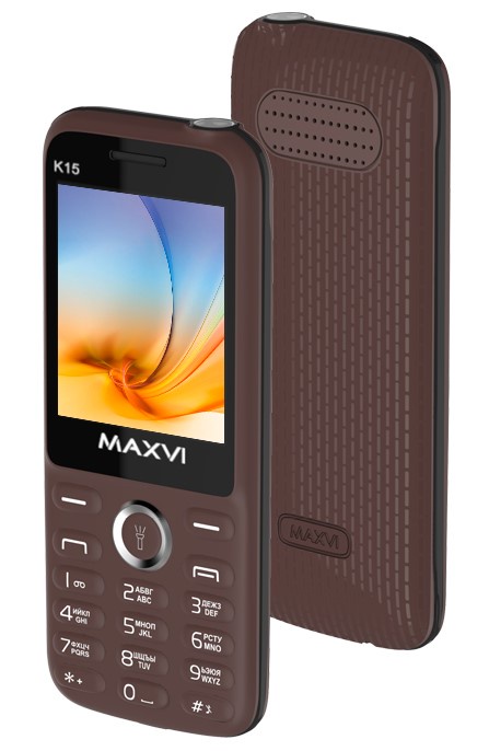 Мобильный телефон MAXVI K15 Brown
