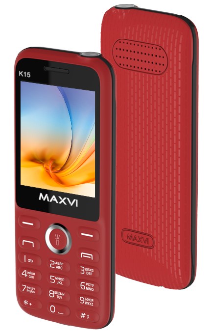 Мобильный телефон MAXVI K15 Red