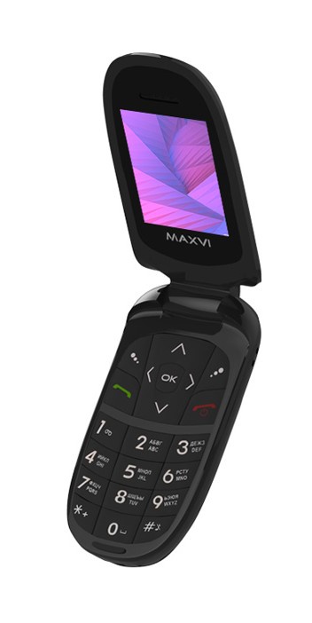 Мобильный телефон MAXVI E1 Black