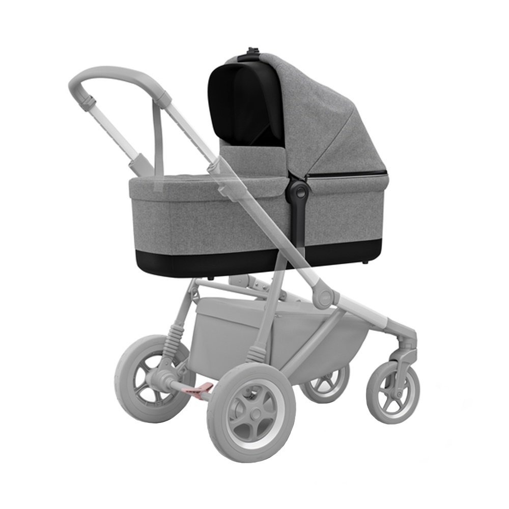 фото Thule Люлька для коляски Sleek Grey Melange