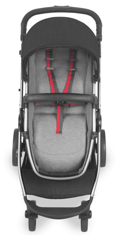maclaren daytripper black herringbone