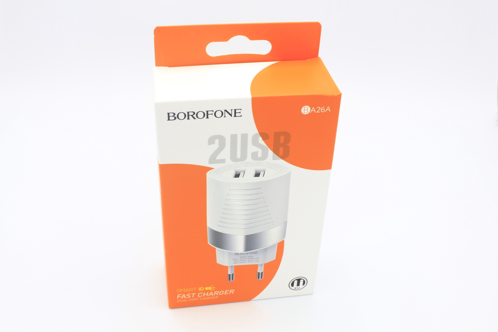фото Зарядное устройство Borofone BA26A 2 USB 2.4A