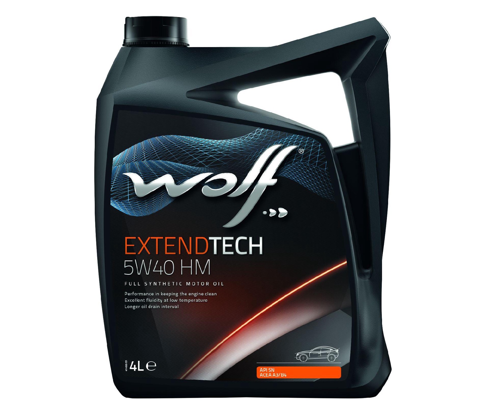 Wolf EXTENDTECH HM SN/CF 5W-40 Масло моторное, Синтетическое, 4 л