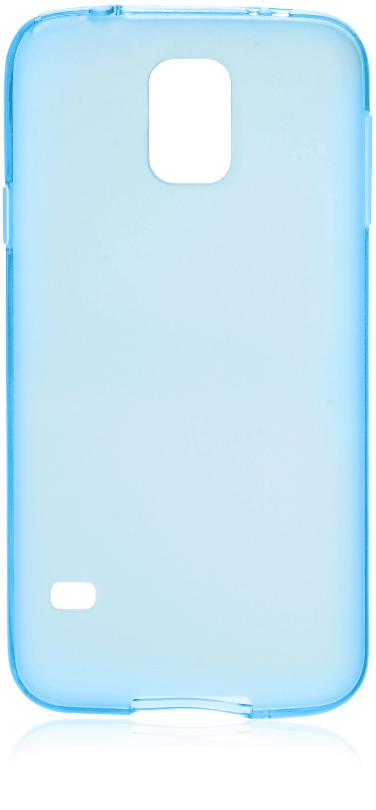 фото Чехол накладка iNeez силикон матовый 530043 для Samsung Galaxy S5,530043,синий