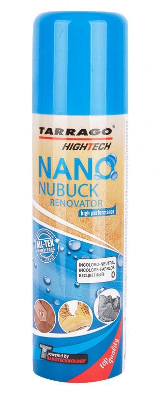 фото Аэрозоль для замши Tarrago Nano Nubuck Renovator, бесцветная