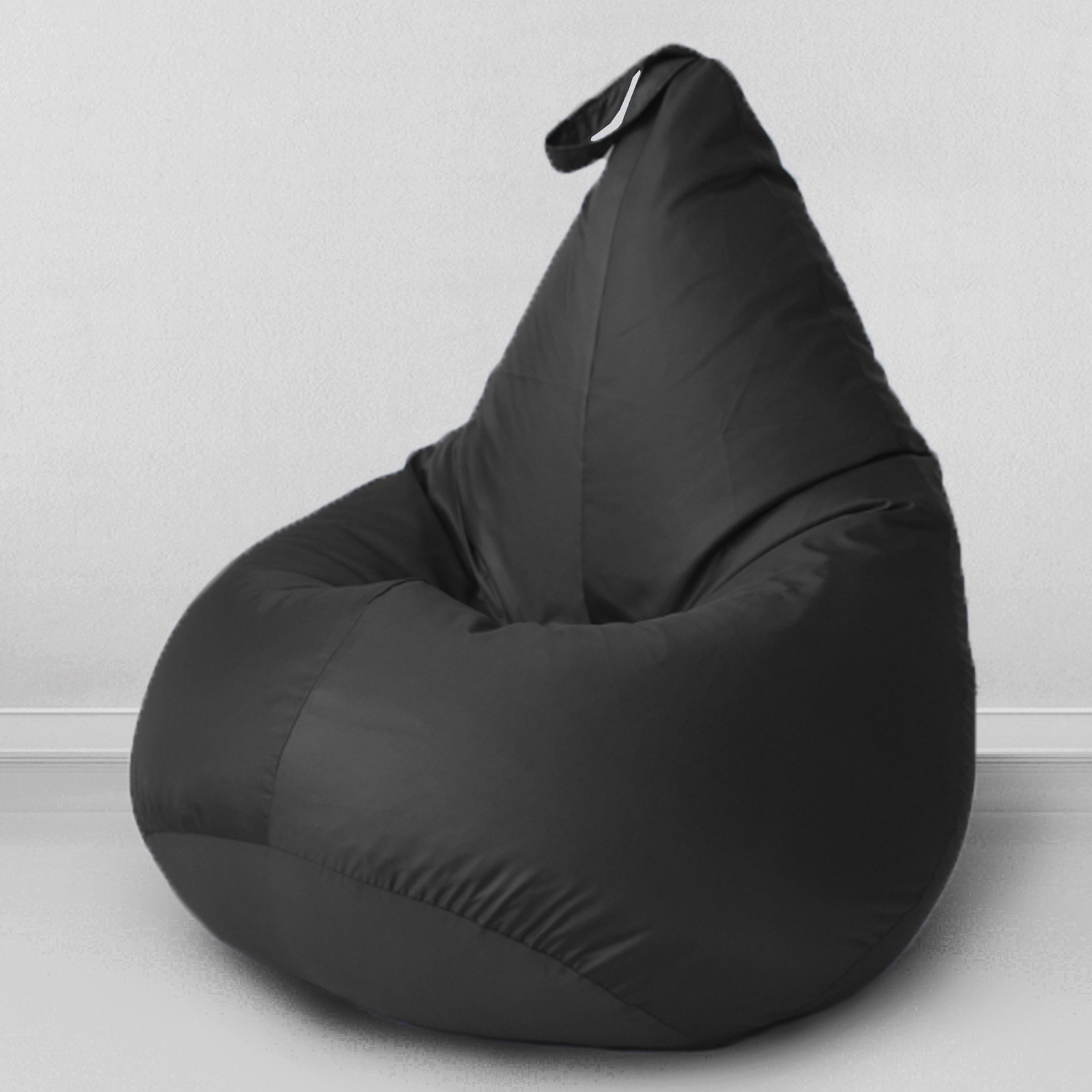 фото Кресло-мешок "груша" MyPuff, размер Стандарт, оксфорд, черный
