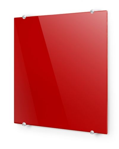 фото Дизайн радиатор Теплолюкс Flora 60х60 красный