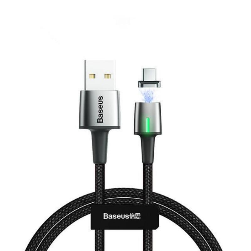 фото Кабель магнитный Baseus Zinc Magnetic Cable USB For Type-C 3A 1m Black