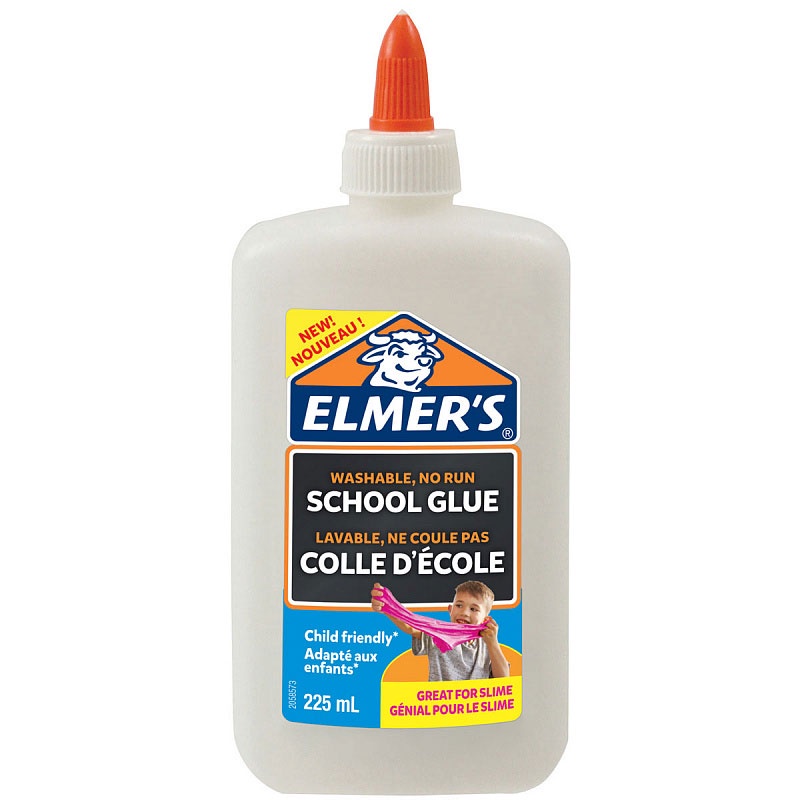 фото Клей для слаймов ELMERS, белый, 225 мл Elmer's