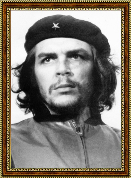 фото Портрет революционера Эрнесто Че Гевары
