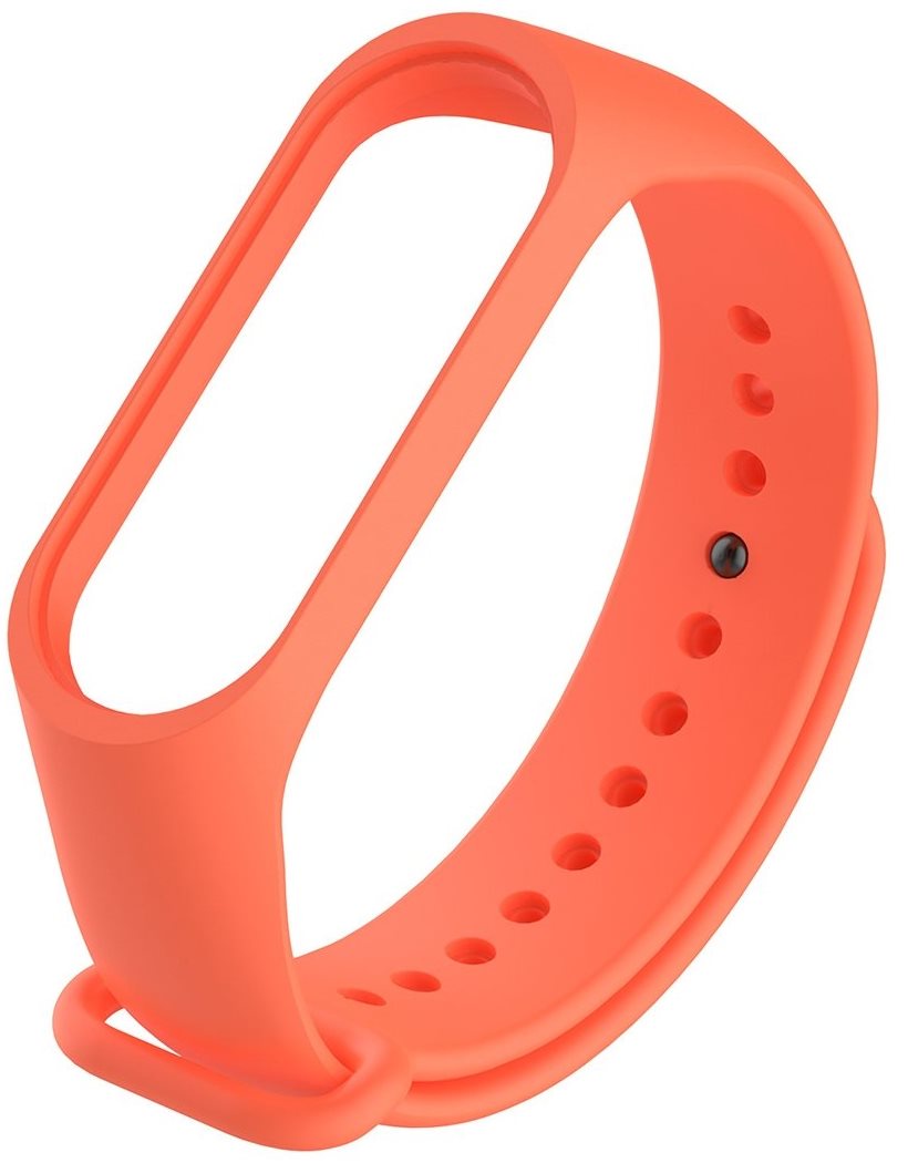 фото Ремешок для фитнес-браслета Roxmi для Xiaomi Mi Band 4 и 3, оранжевый