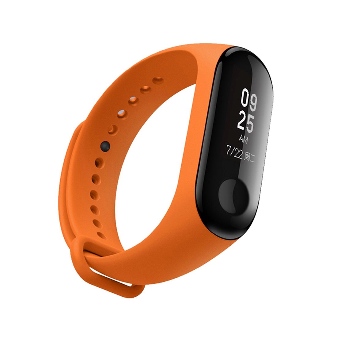 фото Ремешок для фитнес-браслета Roxmi для Xiaomi Mi Band 4 и 3, оранжевый