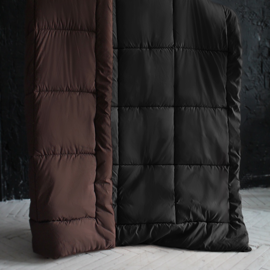 фото Одеяло "SleepiX", Мультиколор, цвет: темно-коричневый, черный, 175х205 см Sleep ix