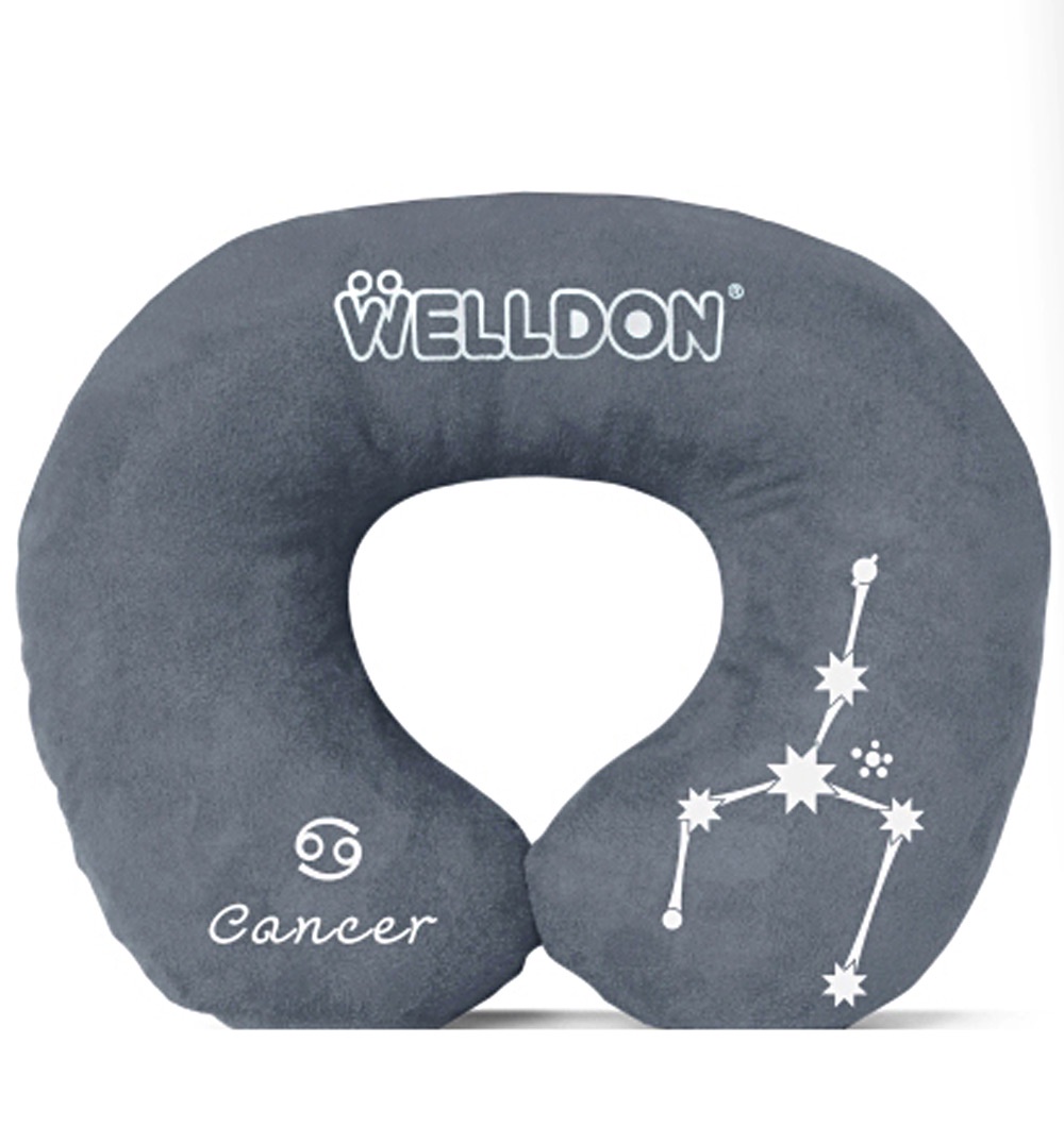 фото Welldon подушка-валик под шею (Grey)